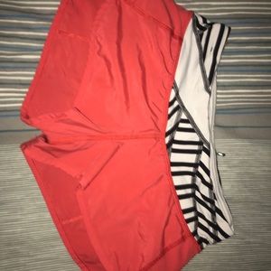 Speed up lulu lemon shorts